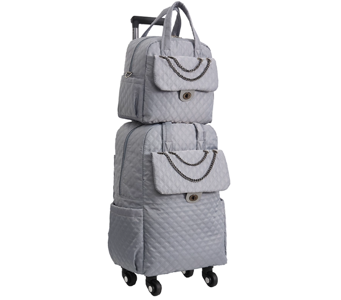 Foldable Rolling Luggage Bag - Dames handbagage op wielen Dames rollende