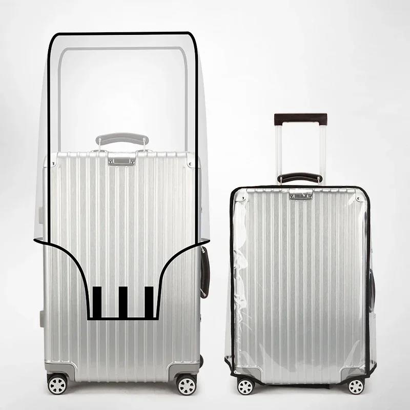 Nieuwe 20-30 inch bagagehoes t - Luggage Protective Cover Transparent recensie en prijs