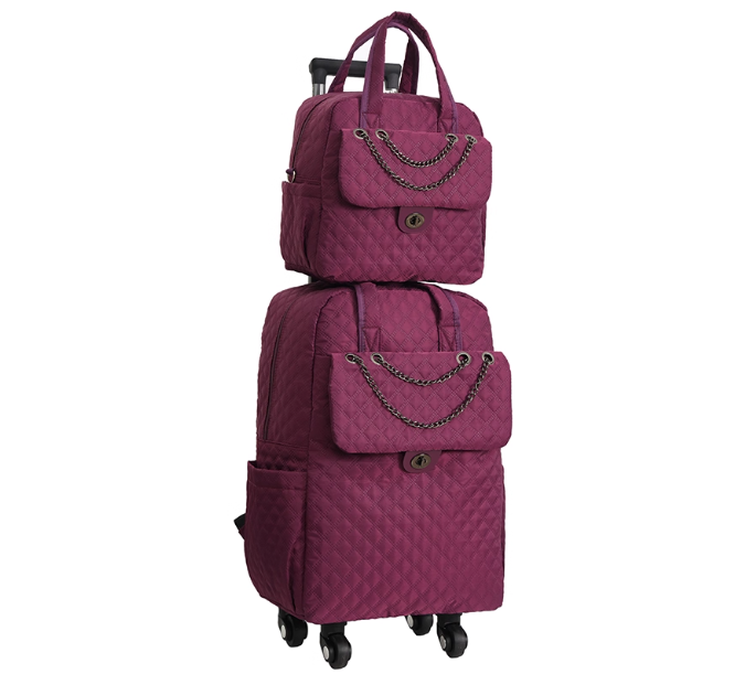 Dames handbagage op wielen Dam - Foldable Rolling Luggage Bag recensie en prijs