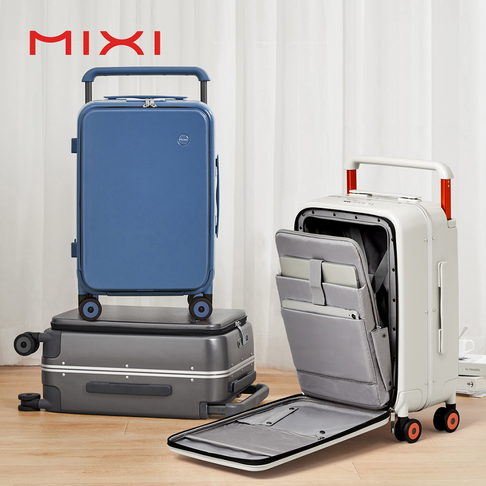 Mixi Nieuw Ontwerp Koffer met  - Aluminum Frame Carry On Luggage recensie en prijs
